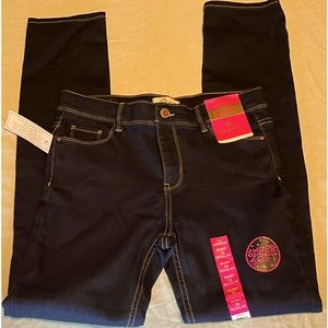 Jordache Dark Denim Regular Skinny Jeans Size 16 (Juniors)